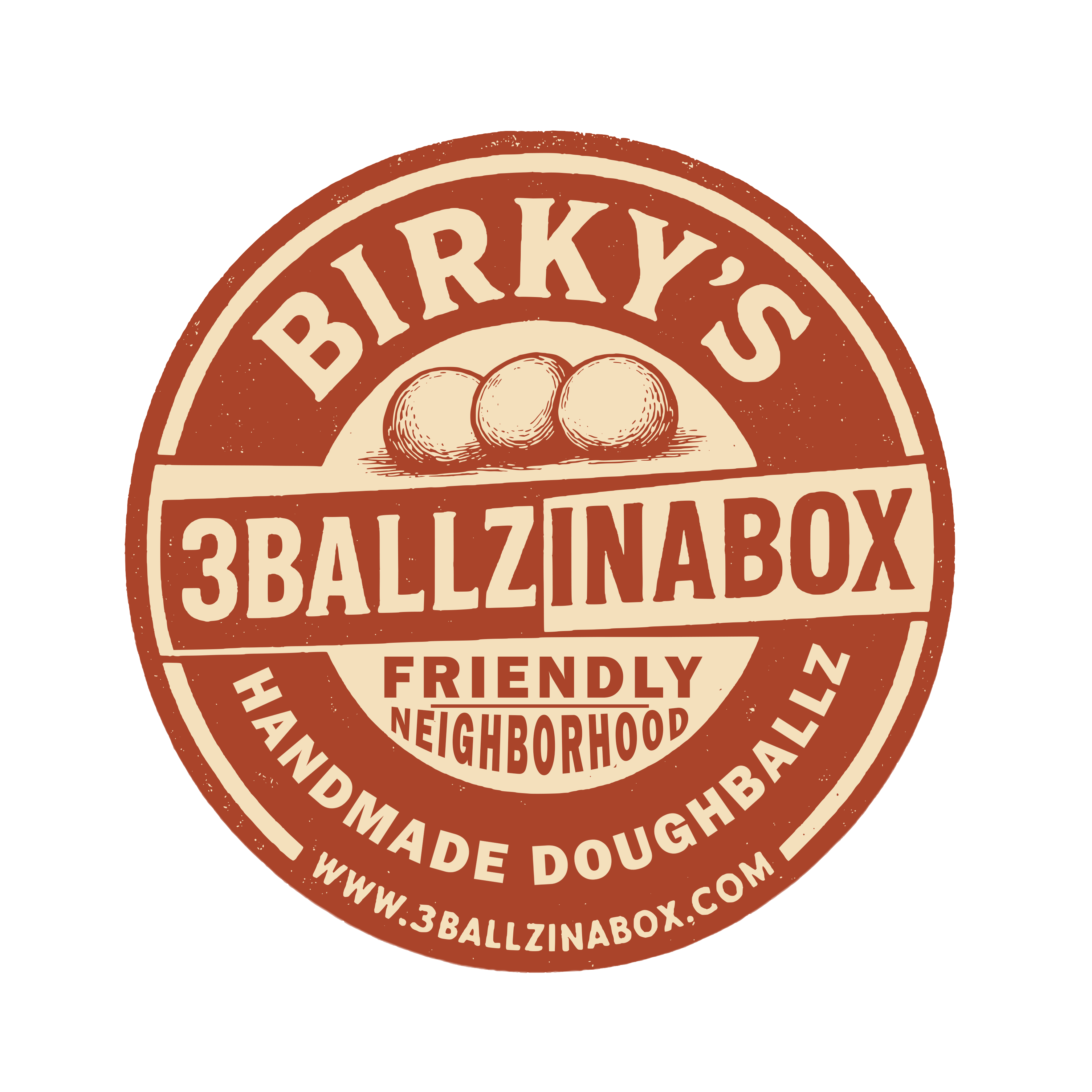 Birky's 3 Ballz Logo